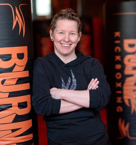 Burn Kickboxing Coach Amanda