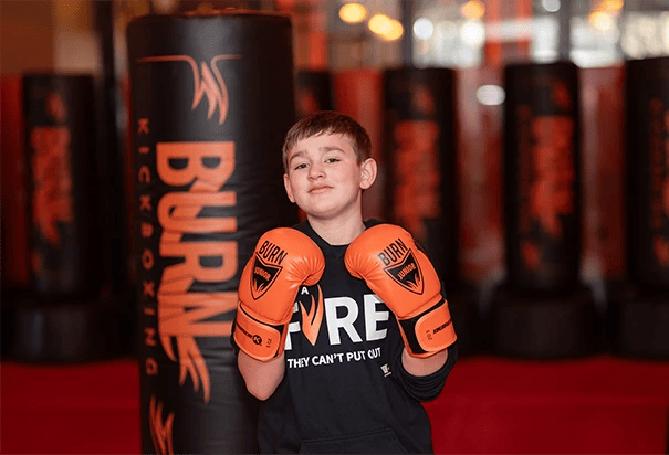 kids kickboxing life skills Burn Kickboxing